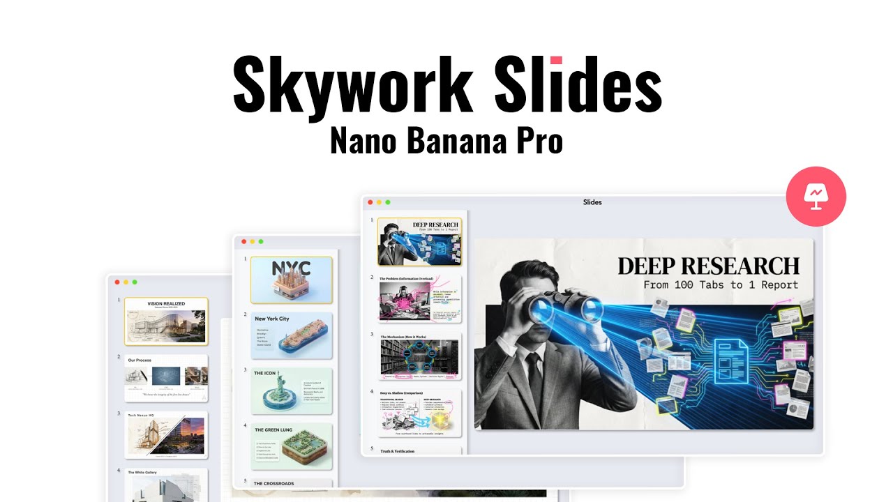 Introducing Skywork Slides x Nano Banana Pro Week!
