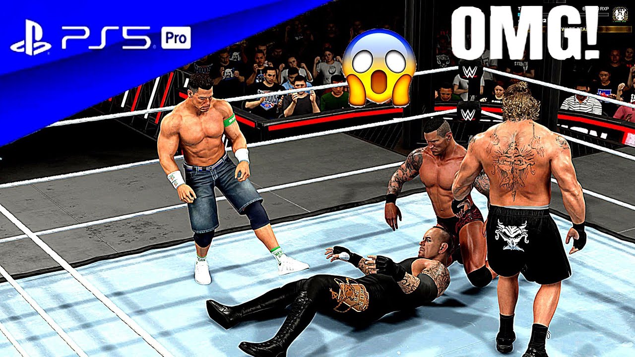 WWE 2K26- Legendary Elimination Chamber MATCH- Cena vs Brock vs Orton vs Undertaker - PS5 4K