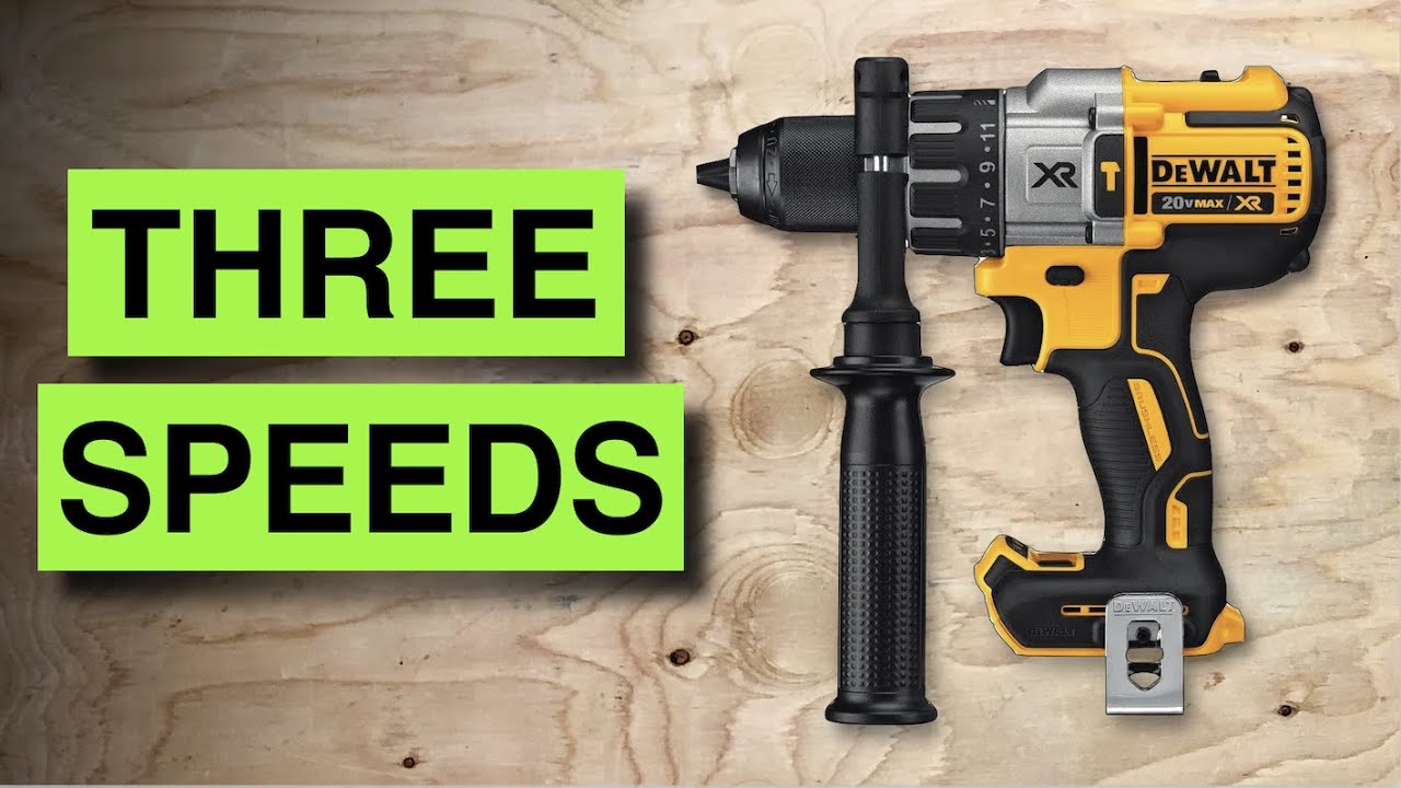 My upgraded Dewalt XR 3-Speed Hammer Drill - review and demonstration