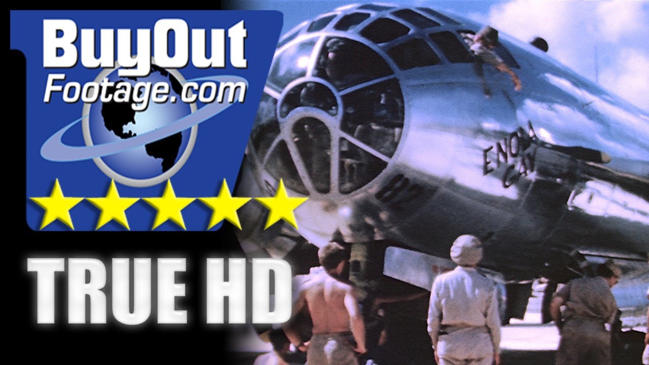 HD Historic Stock Footage WWII ATOMIC BOMB 