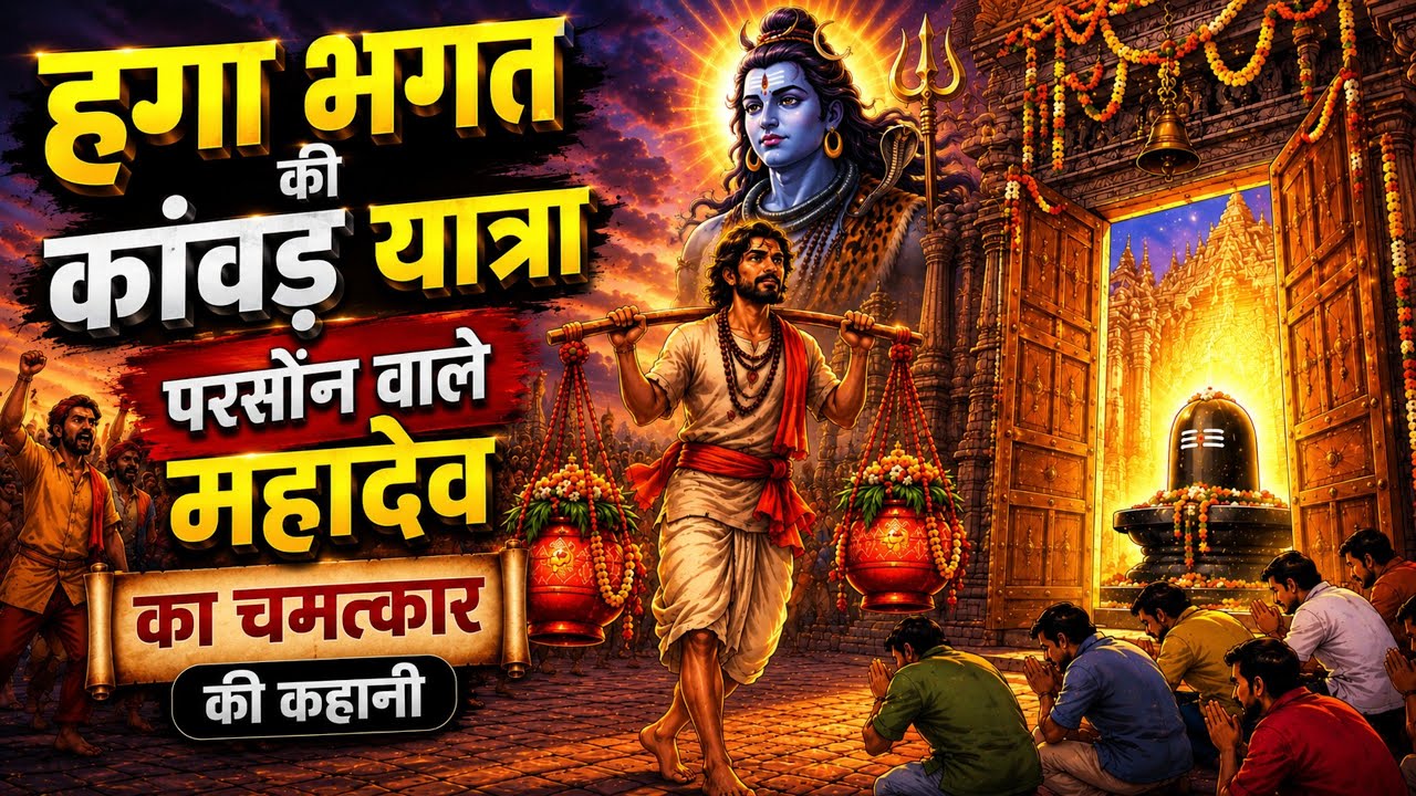 Haga Bhagat Kanwar Yatra Story :- हगा भगत की कांवड़ यात्रा की कहानी | अद्भुत भोलेनाथ की अटूट भक्ति 