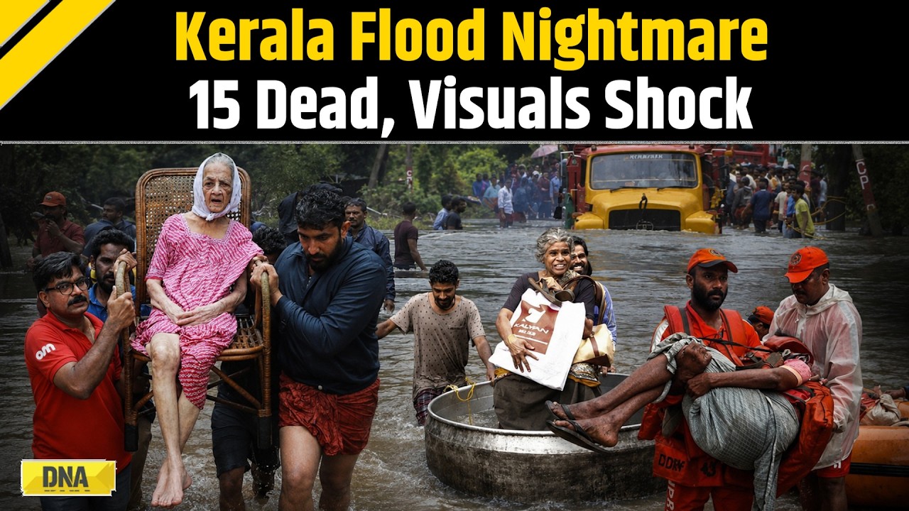 Kerala News: Horrific Visuals Emerge Of Kerala Floods Nightmare, At Least 15 Dead, 11,000+ Evacuated