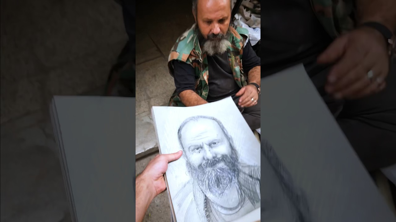 رسمت بياع الغاز بحارتي وفاجأته !