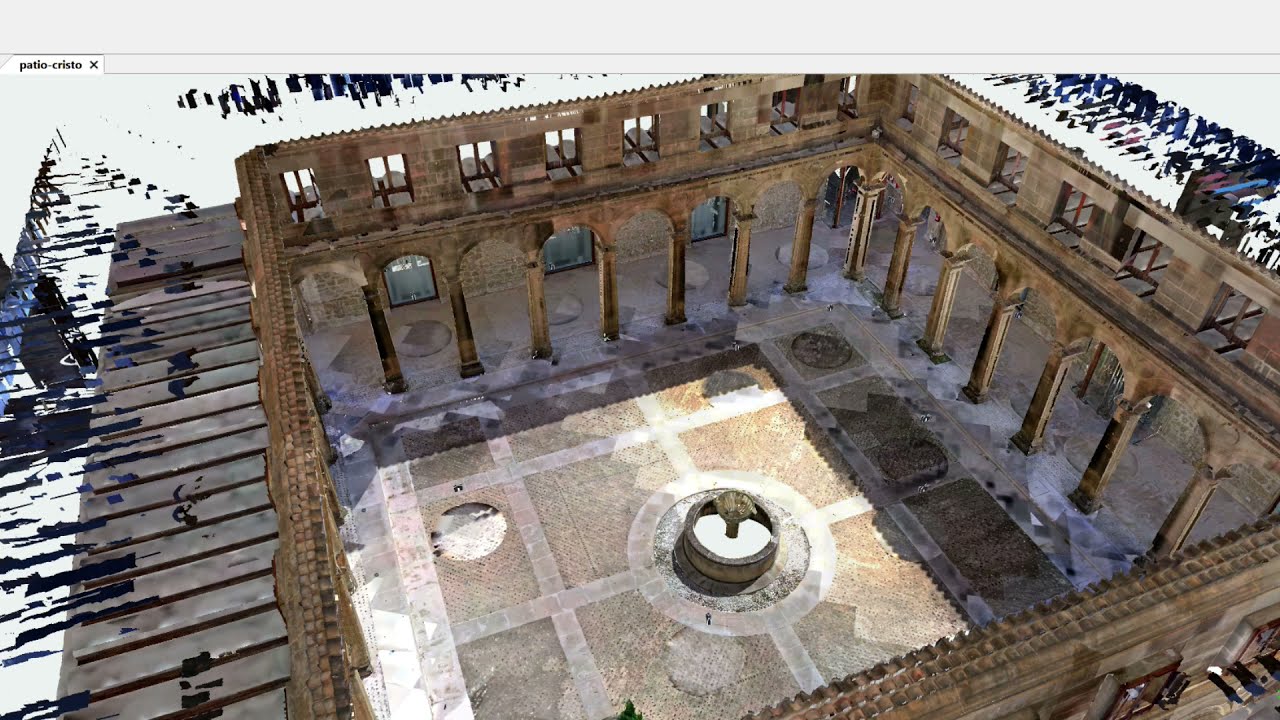 Nube de puntos 3D - Convento Jesus y María - Huete