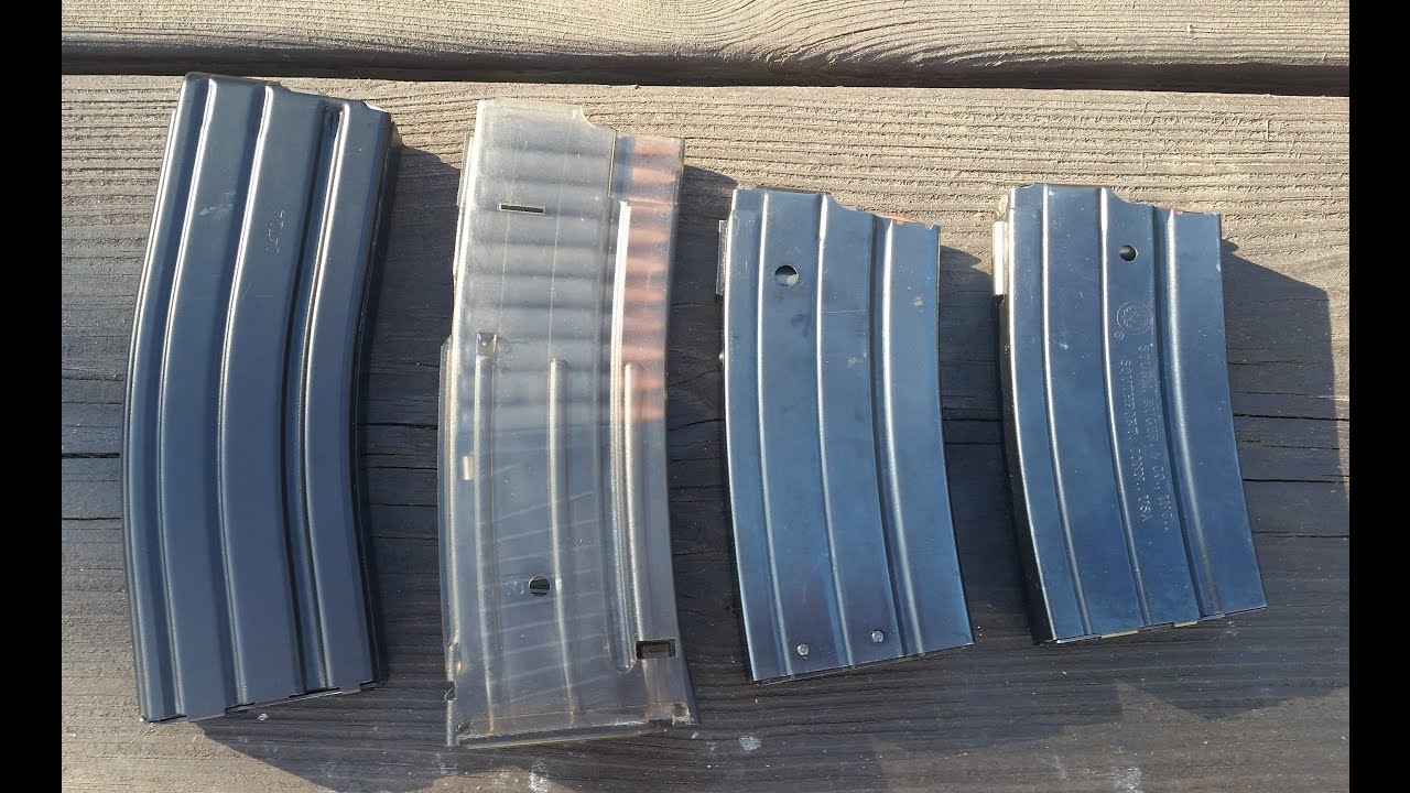 AR15 / Mini 14 Combo Mag + AC556 Mag Range Test