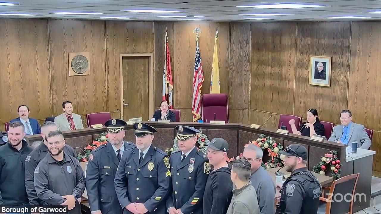 Garwood Council Meeting 12-18-2025