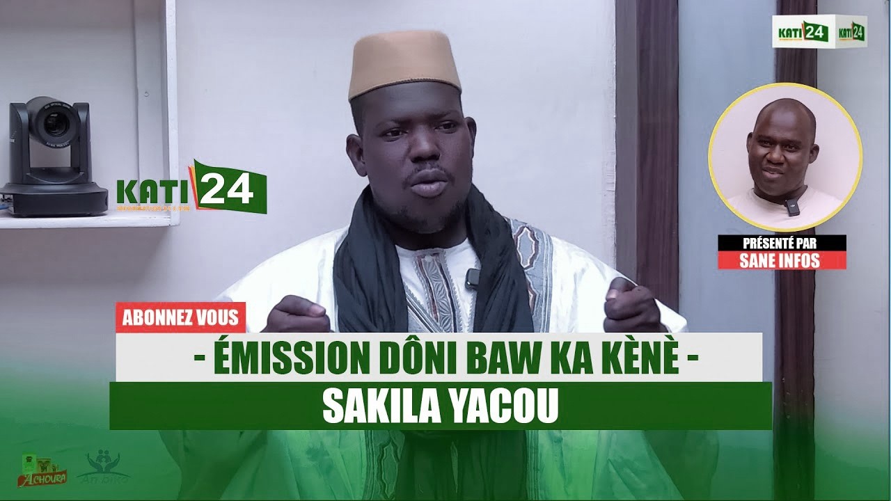 SAKILA YACOU sur le plateau #doni_baw_ka_kènè  #kati24