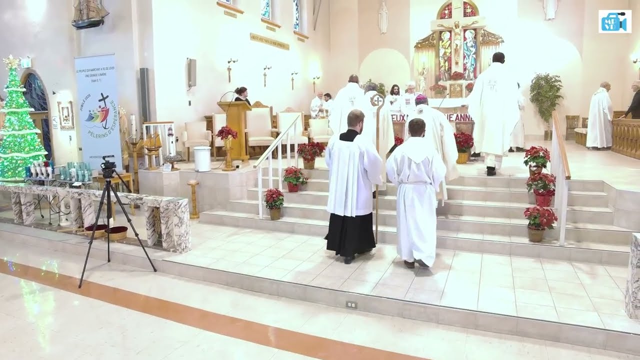 Messe de Clôture de l'année Jubilaire 28-12-2025  Mgr Denis Grondin
