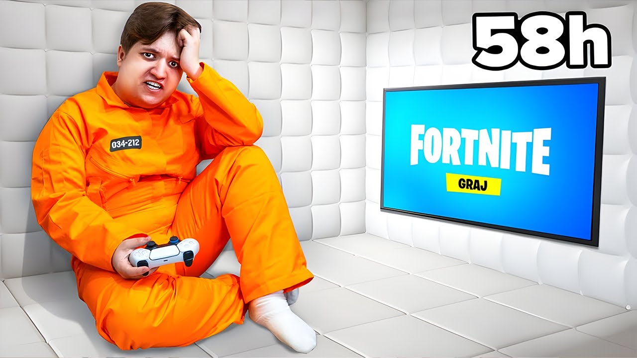 GRAŁEM 60 GODZIN w FORTNITE BEZ PRZERWY