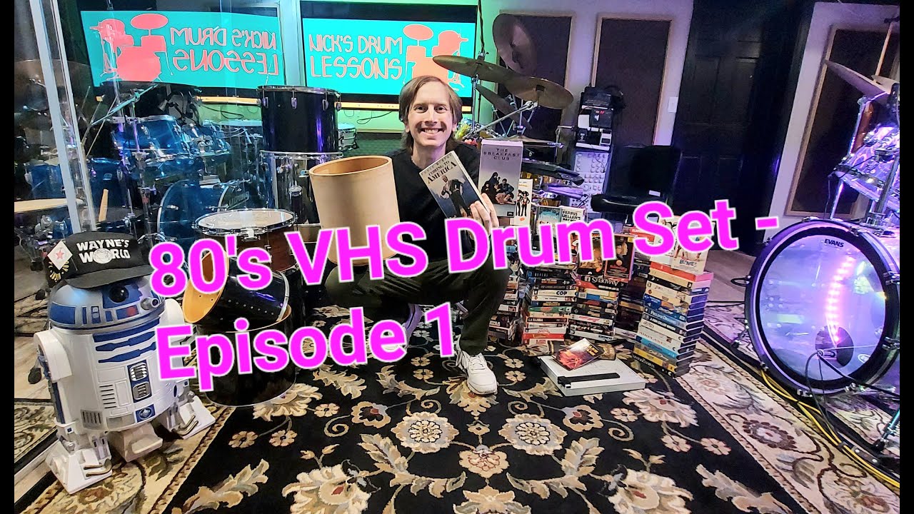 80's VHS Drum Kit Project - Episode 1