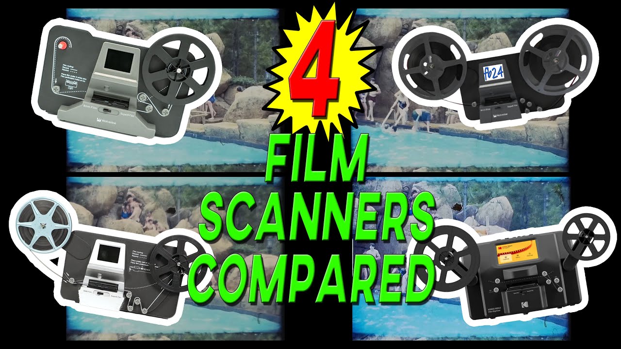 Wolverine VS Kodak Reels VS DigitNow! Super 8 Film Scanners - Compared!