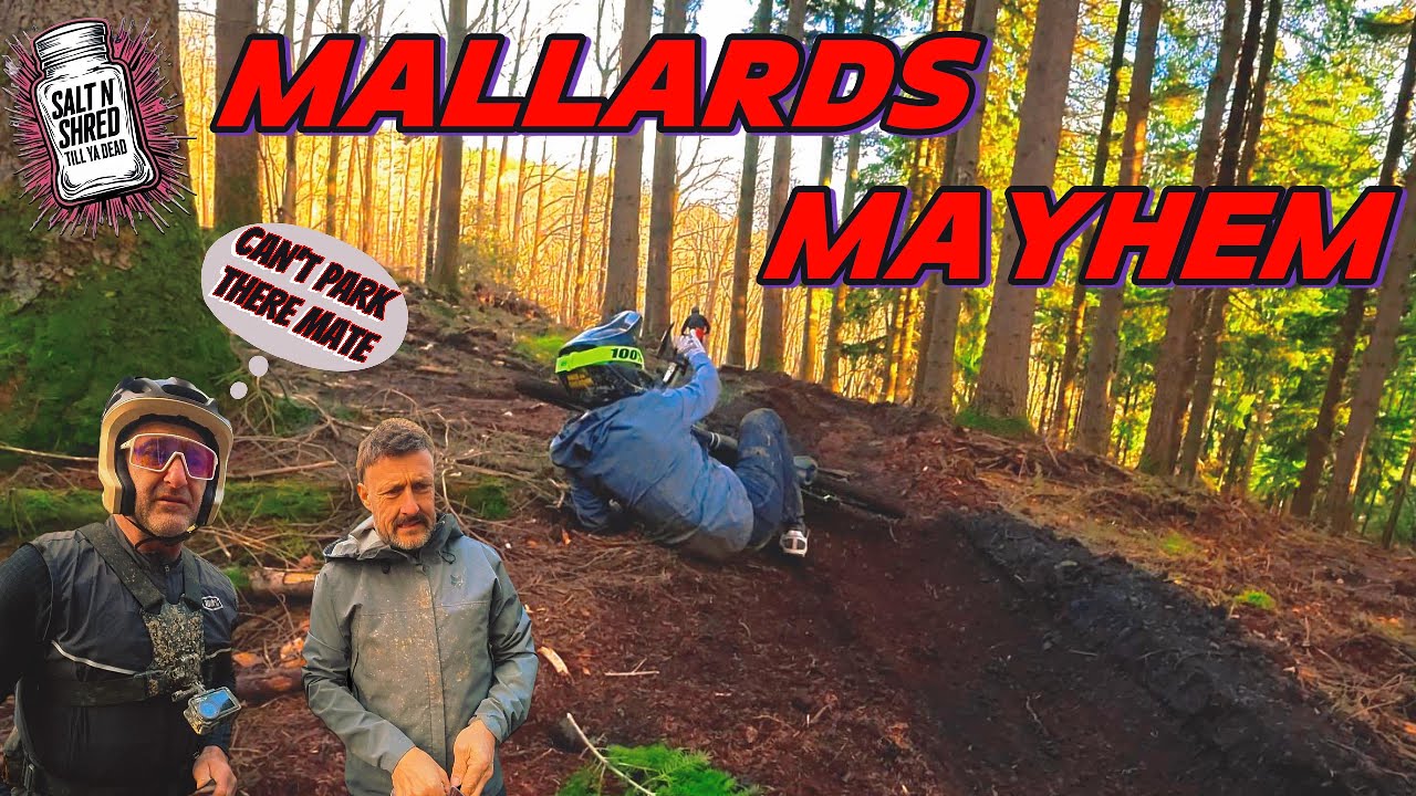 Безумие на трассе Mallards 🚵&zwj;♂️ | Круги, падения и классика | Хаос на горных велосипедах на трасс...