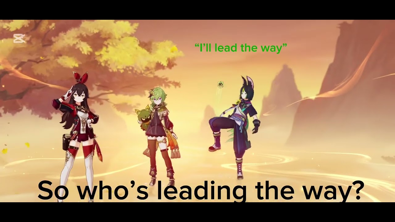 Genshin matching voice lines/funny voice lines