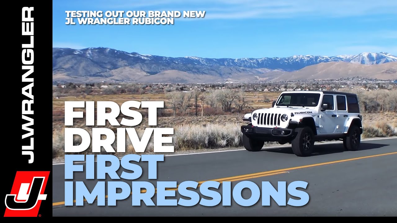 Jeep JL Wrangler Rubicon Unlimited First Drive and First Impressions : JL JOURNAL
