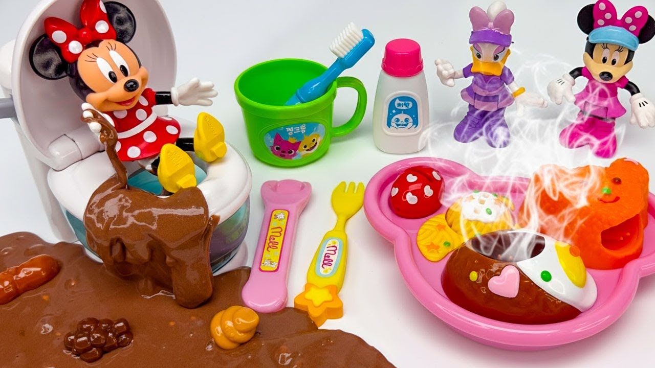 Minnie Mouse 2026 🎀 Minnie Mouse Potty training Toy & Eating ASMR | Satisfying Toy Unboxing ASMR