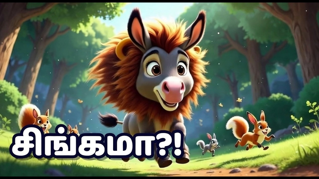 சிங்கமா?! அய்யோ… கழுதை! | சிங்கத்தோல் போர்த்திய கழுதை