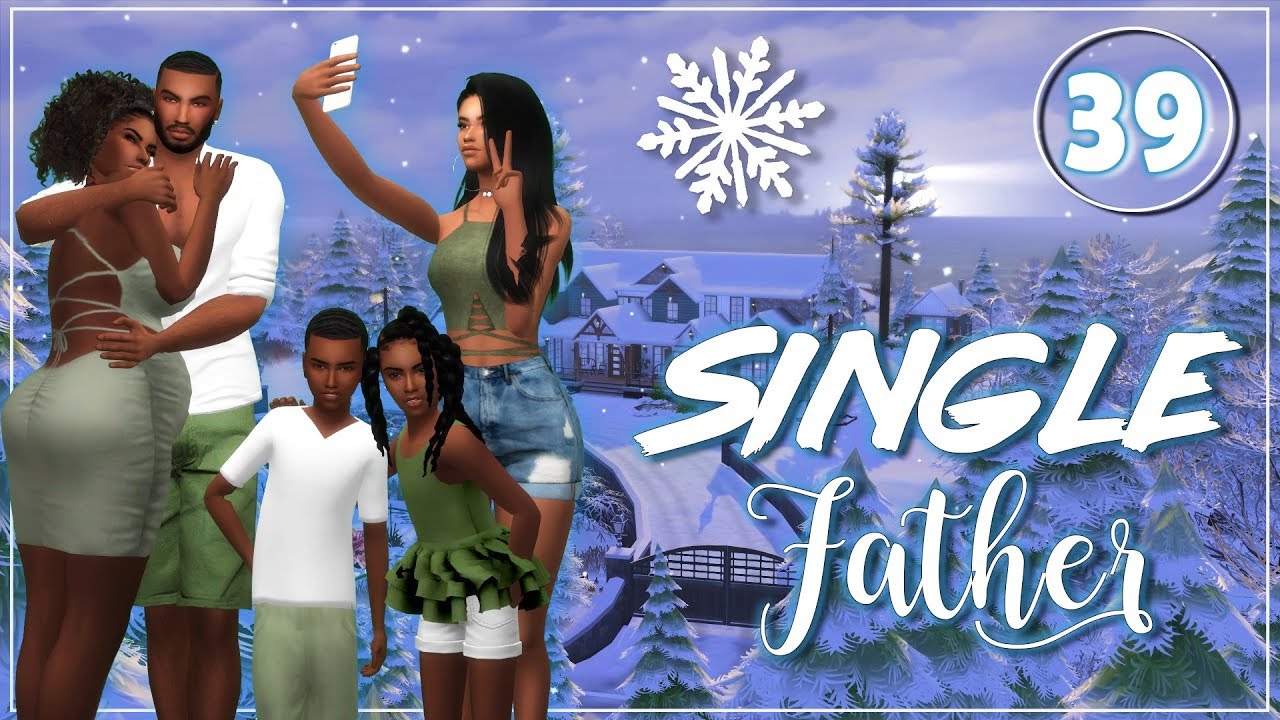 The Sims 4 🎣 Single Father 🎣 #39 Winter Storm Delivery