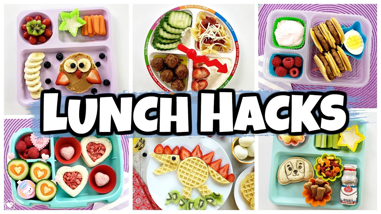 10 Lunch Hacks PERFECT for Back to School (Distance, Homeschool or On Campus)