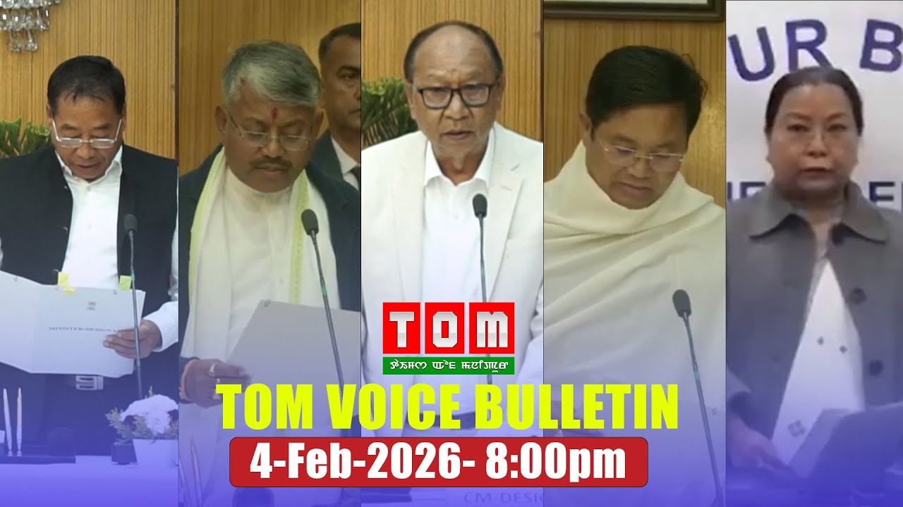 TOM TV - TOM VOICE BULLETIN || 4 FEB 2026, 8:00 PM