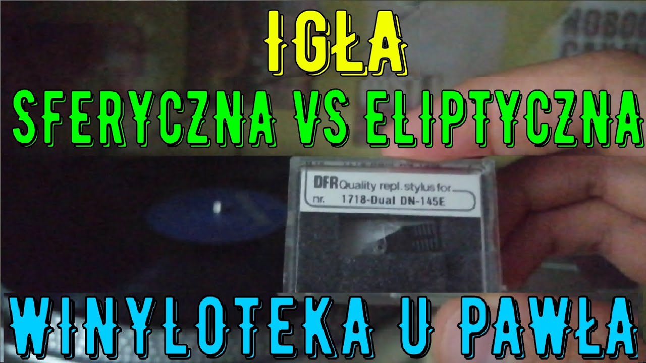 Winyloteka u Pawła - Igła Sferyczna vs Eliptyczna 🔥🔥