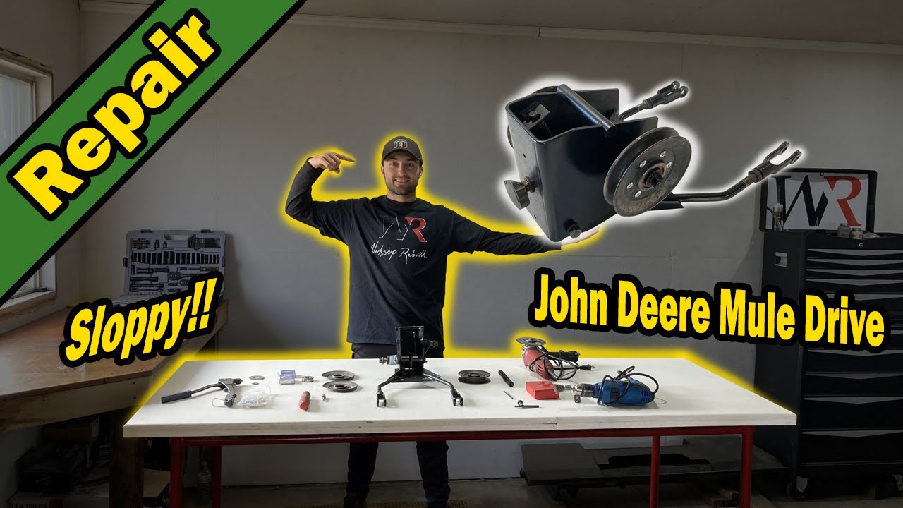 Ремонт/восстановление приводных механизмов для тракторов John Deere серий 300, JD 120 и JD 140.
