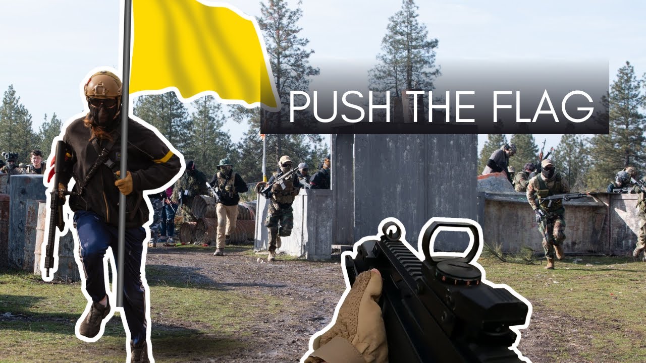 Push the Flag | Nitehawk Airsoft Gameplay