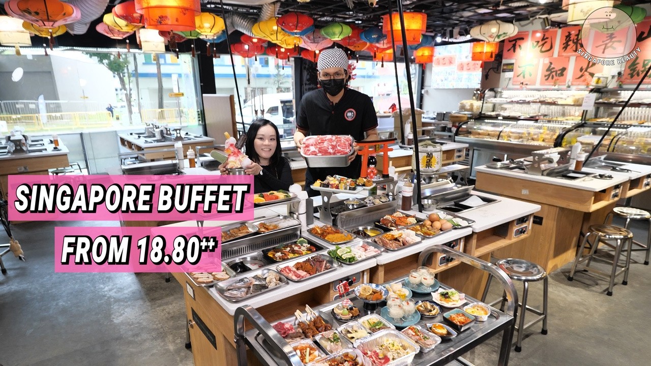 All You Can Eat Singapore Buffet Hotpot BBQ - La Jiang Shan