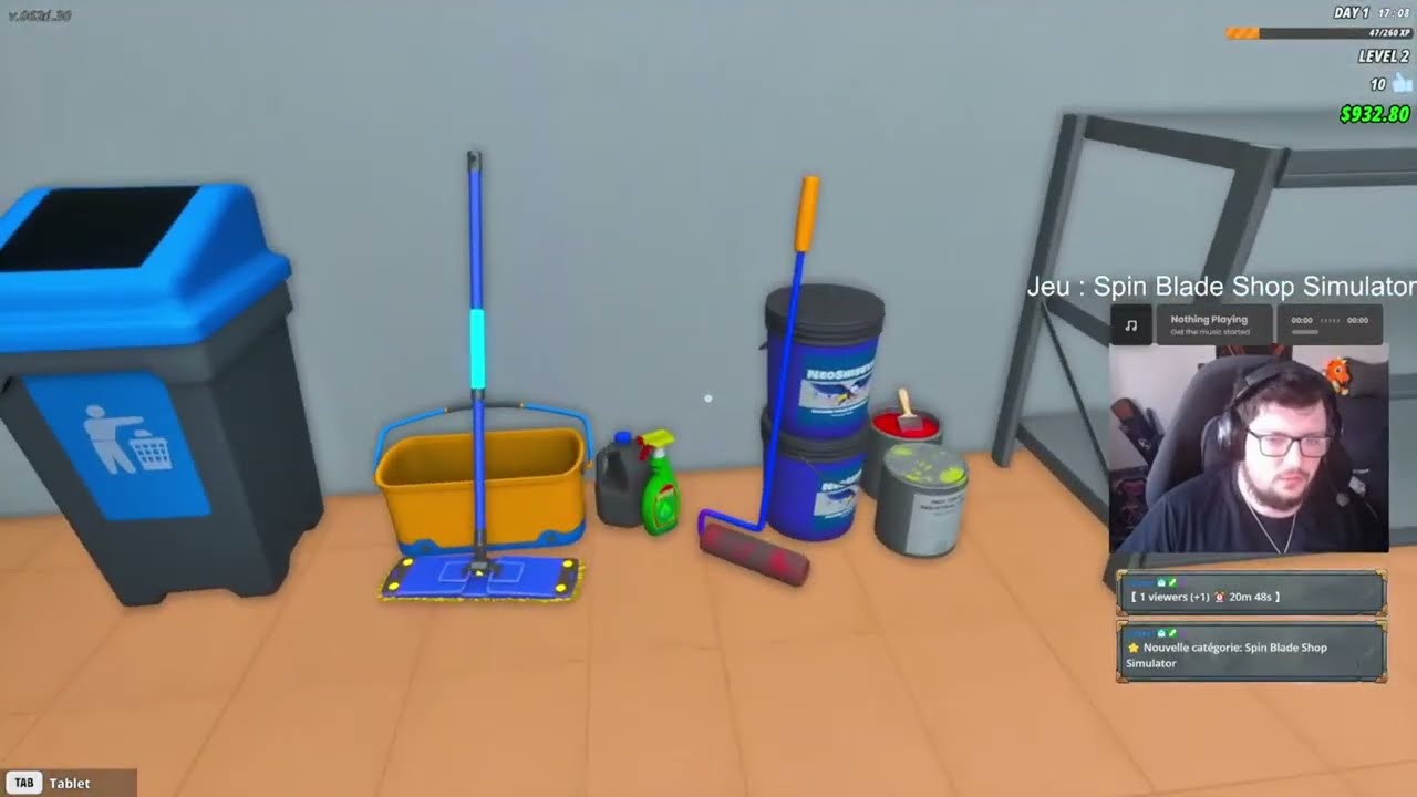 Je vend des toupis a des enfants trop riche - Spin Blade Shop Simulator D&eacute;mo