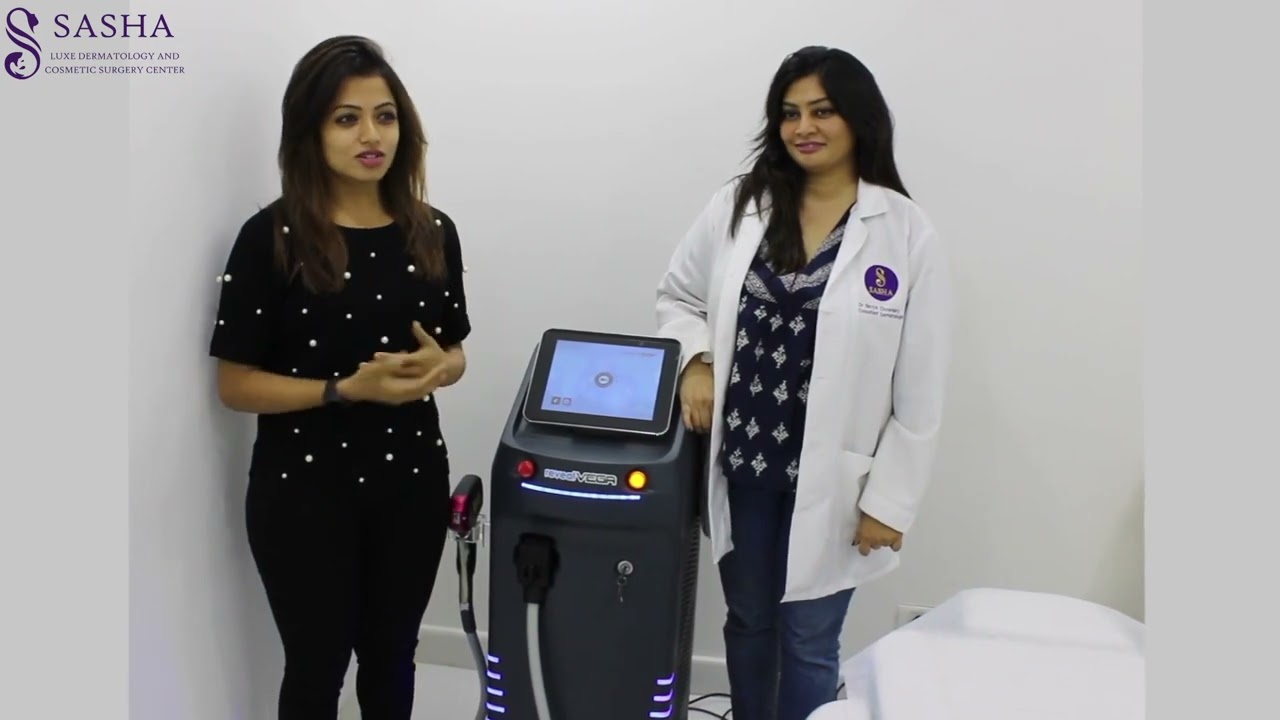 Celebrity Navya Swamy took Laser Hair Removal Treatment at Sasha Luxe | Hyderabad