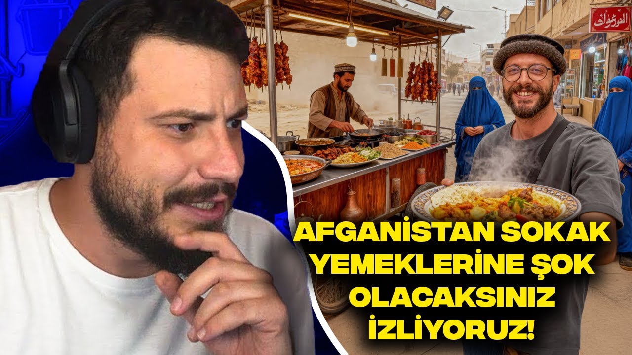 AFGANİSTAN SOKAK YEMEKLERİNE ŞOK OLACAKSINIZ İZLİYORUZ!