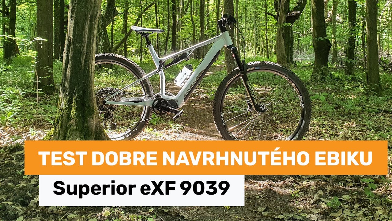 Test dobre navrhnutého ebiku - Superior eXF 9039