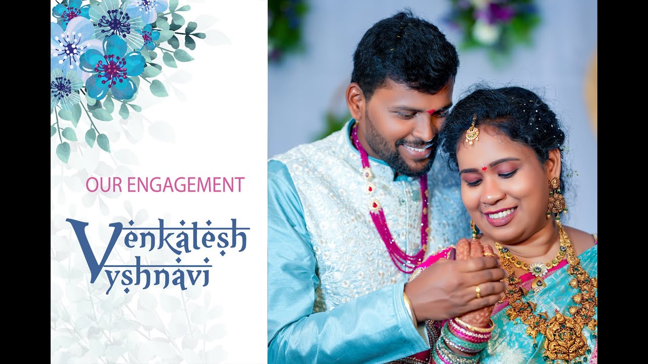 Venkatesh 💕 Vyshnavi | Cinematic Engagement 💍Video 2025 | SVR STUDIO KANDUKUR | 9177974733.