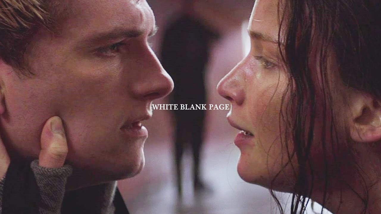 Peeta & Katniss | White Blank Page