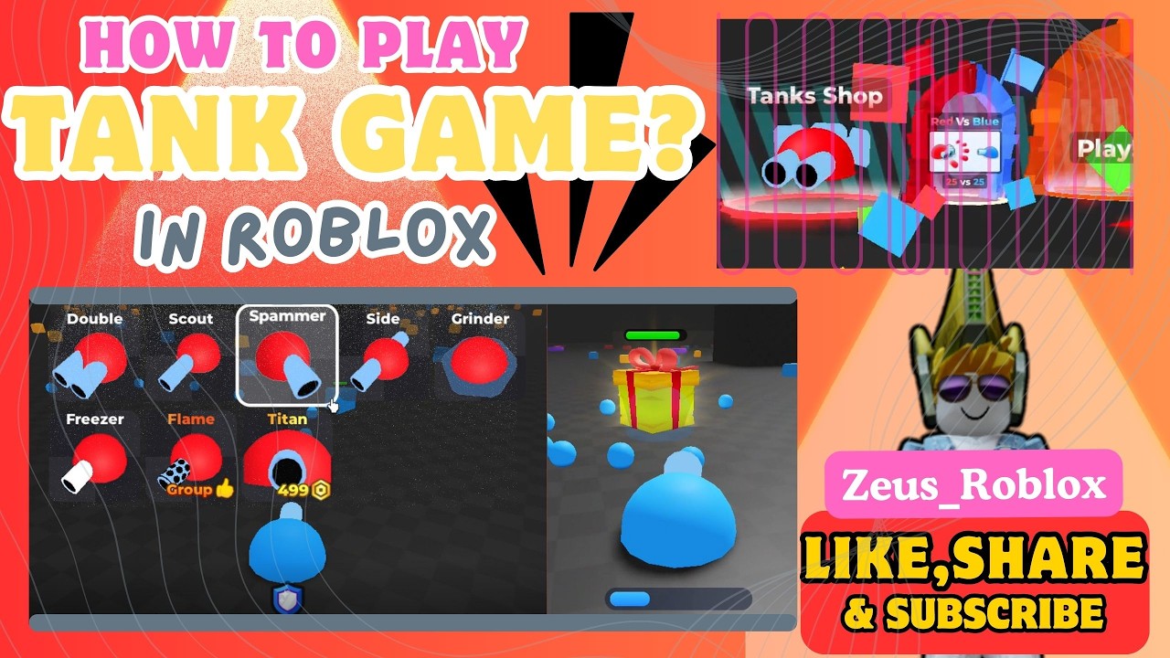 level up your tank with me in ROBLOX TANK Game