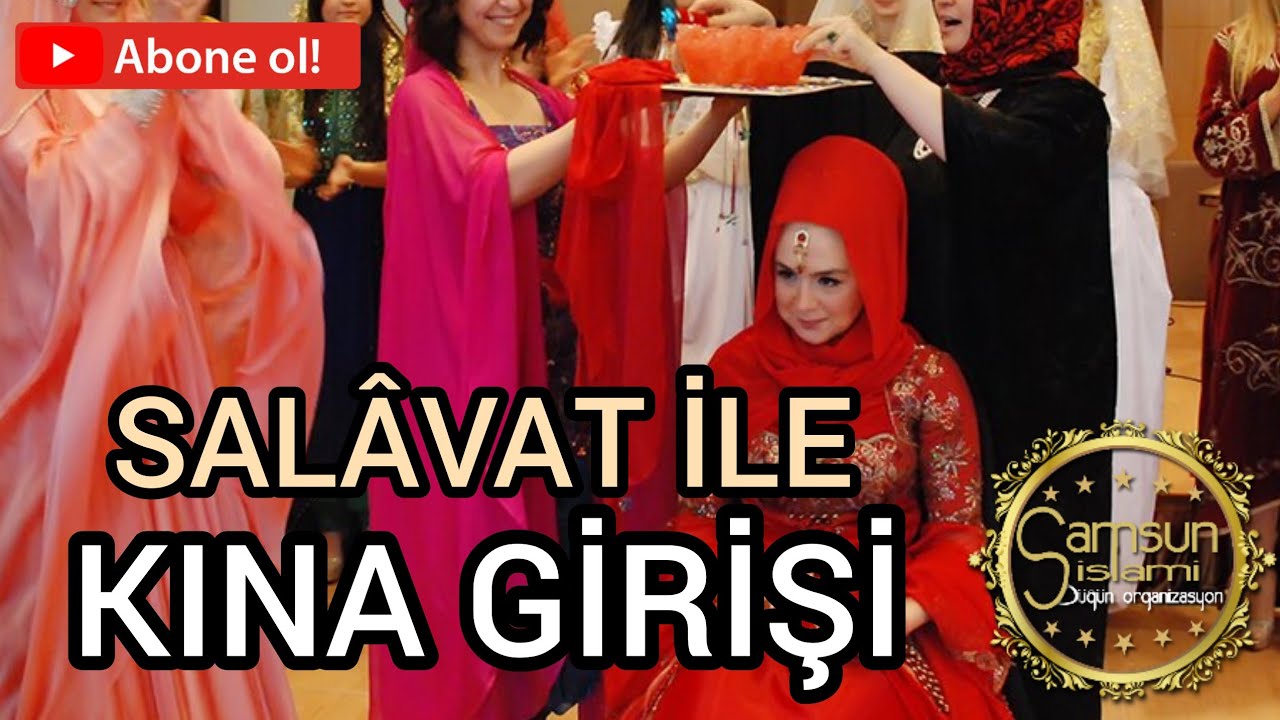 KINA İLAHİSİ - KINA GİRİŞ SALAVAT İLE İlahi Gurubu Salavat Gelin Girişi.Samsun İlahi Gurubu. Kına