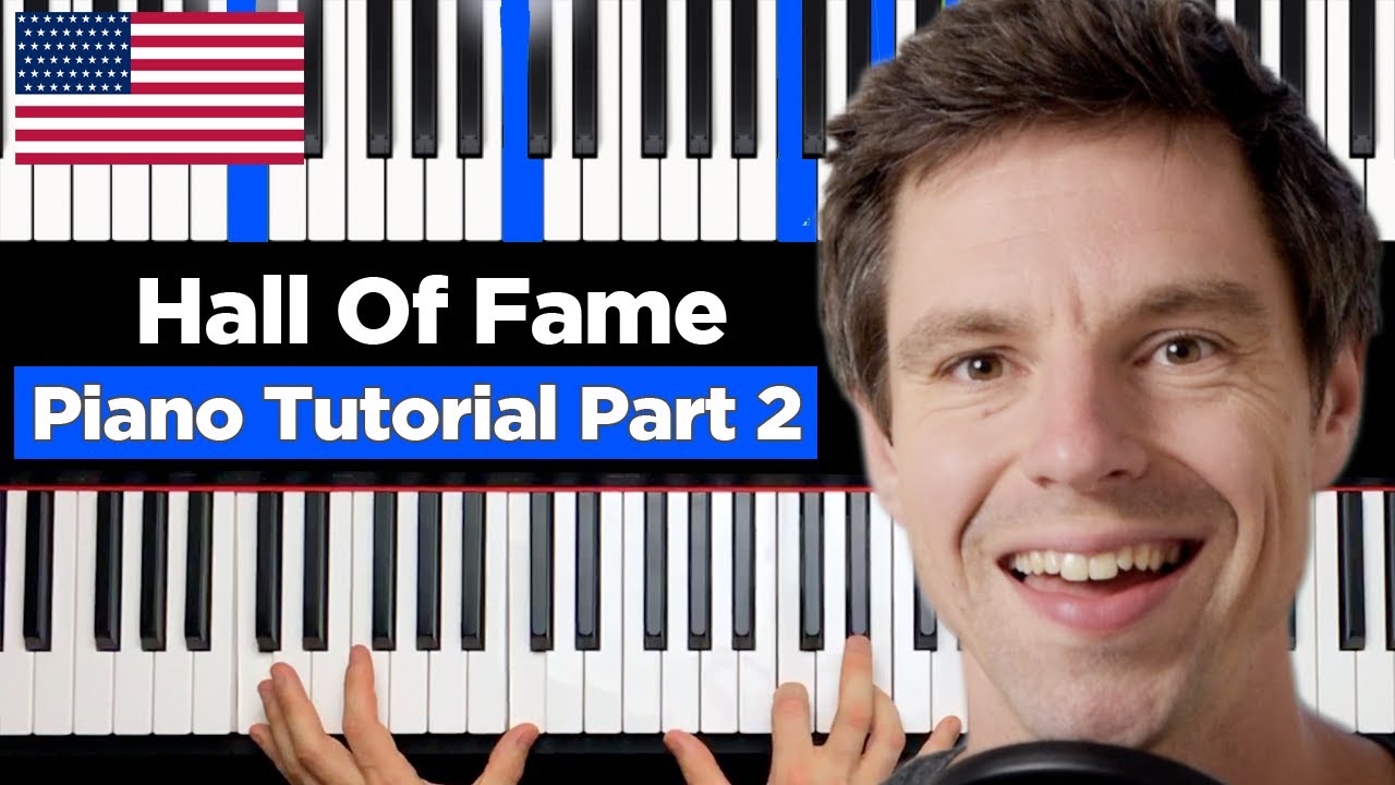 The Script - Hall Of Fame  - ft. will.i.am - Piano Tutorial - Part 2