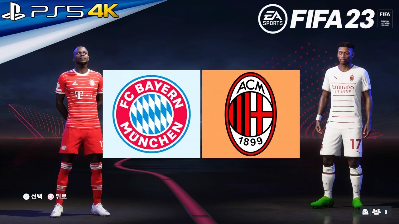 FIFA 23 - Bayern Munich vs AC Milan | UEFA Champions League Final  | PS5 | 4K