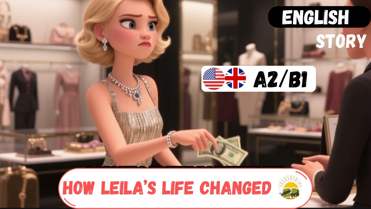 How Leila's life changed 💁🏼‍♀️💅 | English Listening Practice for beginners | A2-B1Levels