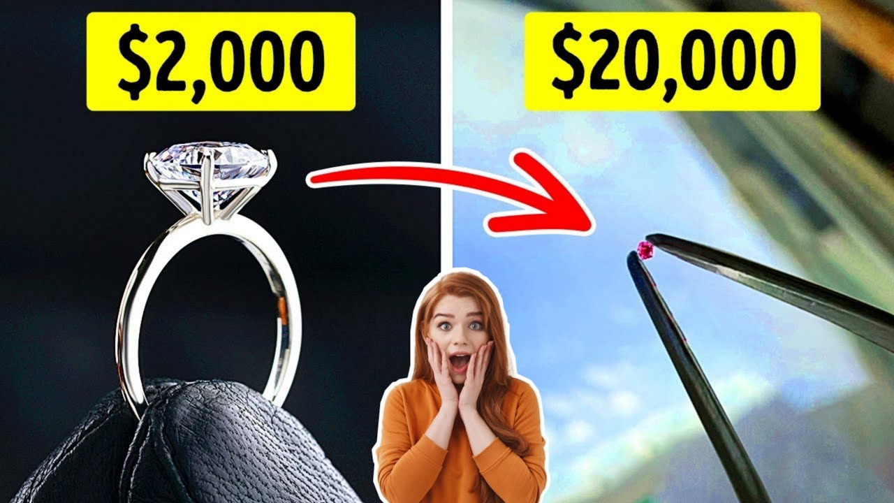 bright side :  why red diamonds are so expensive  : bright side riddles