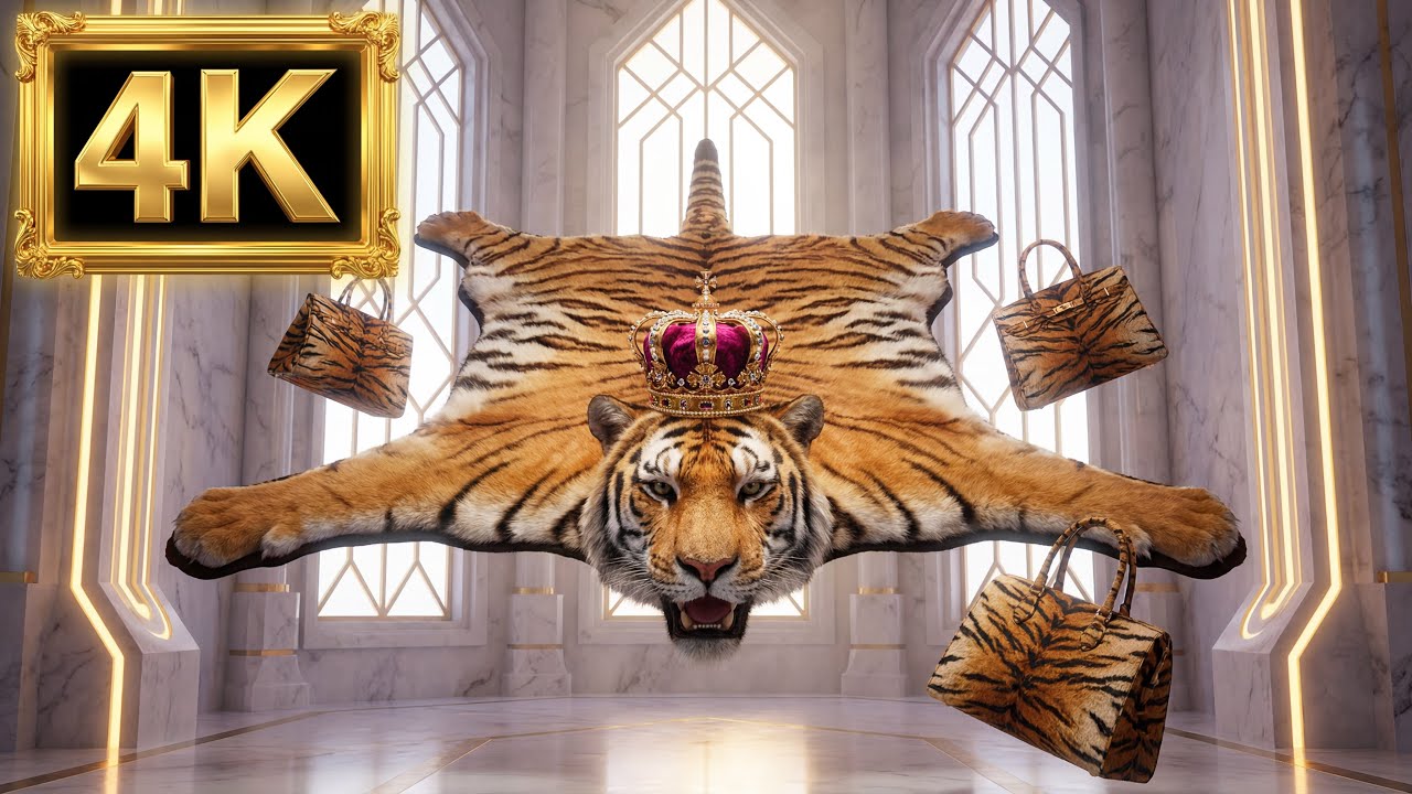  The $100,000 Winter Masterpiece: Inside the Secret World of Tiger Leather Production