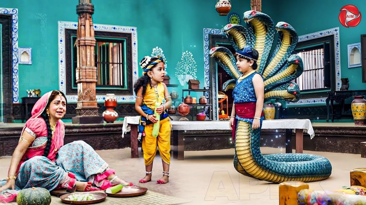 बलराम के शेषनाग अवतार देखकर मईया हुई बेहोश | Yashomati Maiyaa Ke Nandlal | Shree Krishan Leela