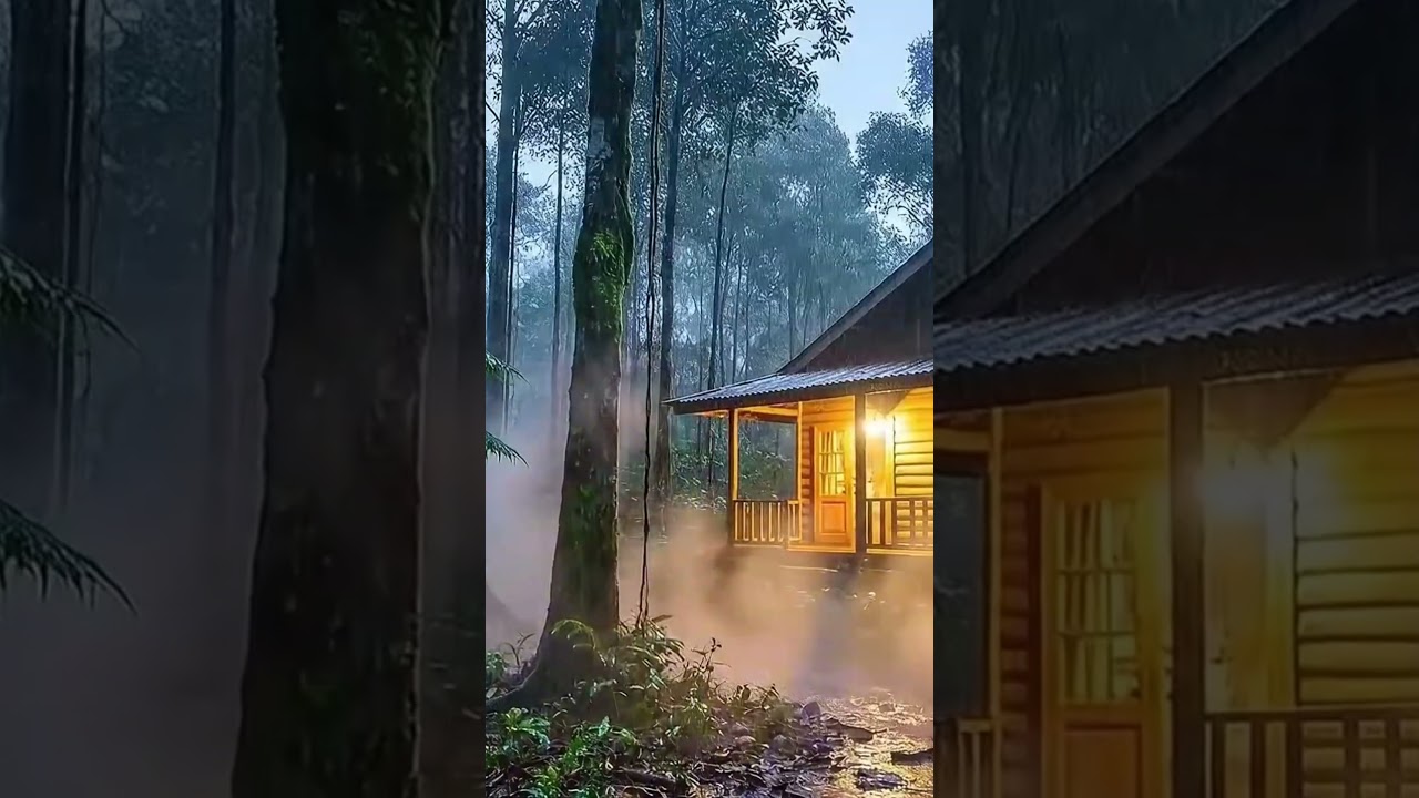 Stress Reset in 30s: Forest Rain (No Thunder) 