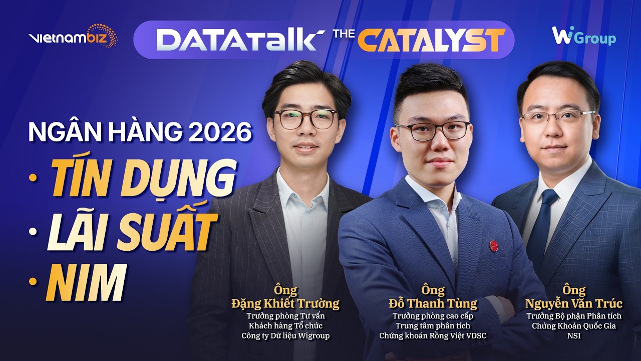 Ngành ngân hàng 2026 – Những biến số quyết định tăng trưởng | Data Talk | The Catalyst
