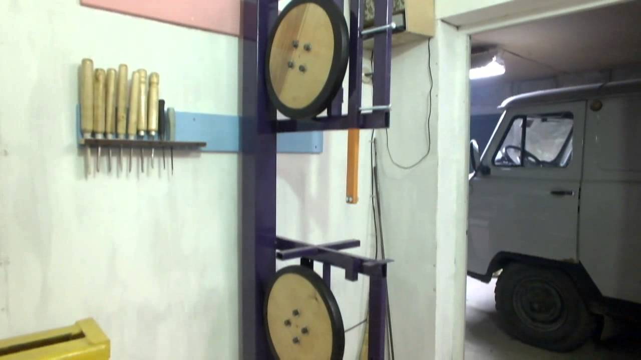 Самодельный ленточнопильный станок часть 1