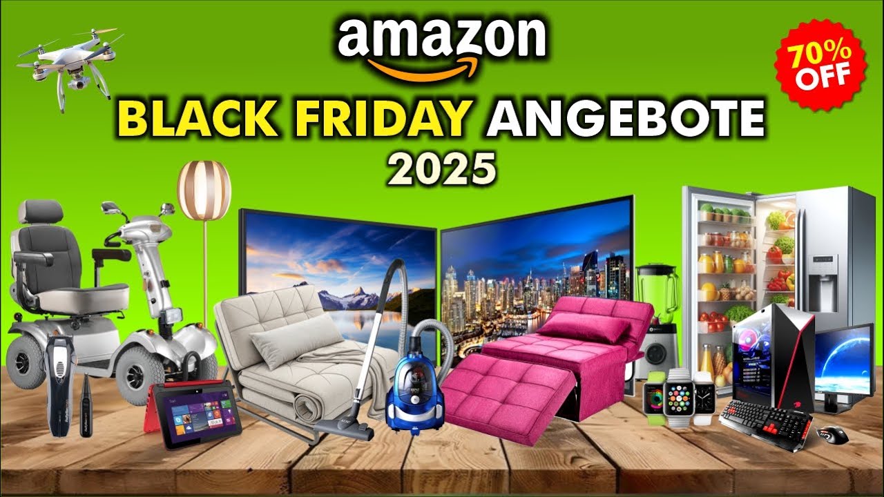 40 Mega Amazon Black Friday Angebote 2025 &ndash; Sparen Wie Nie