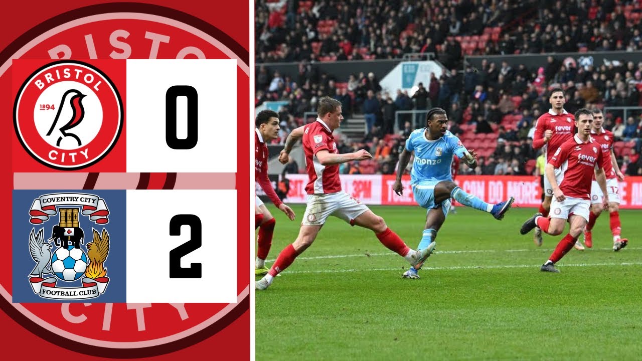 BRISTOL CITY 0-2 COVENTRY | MATCH REVIEW
