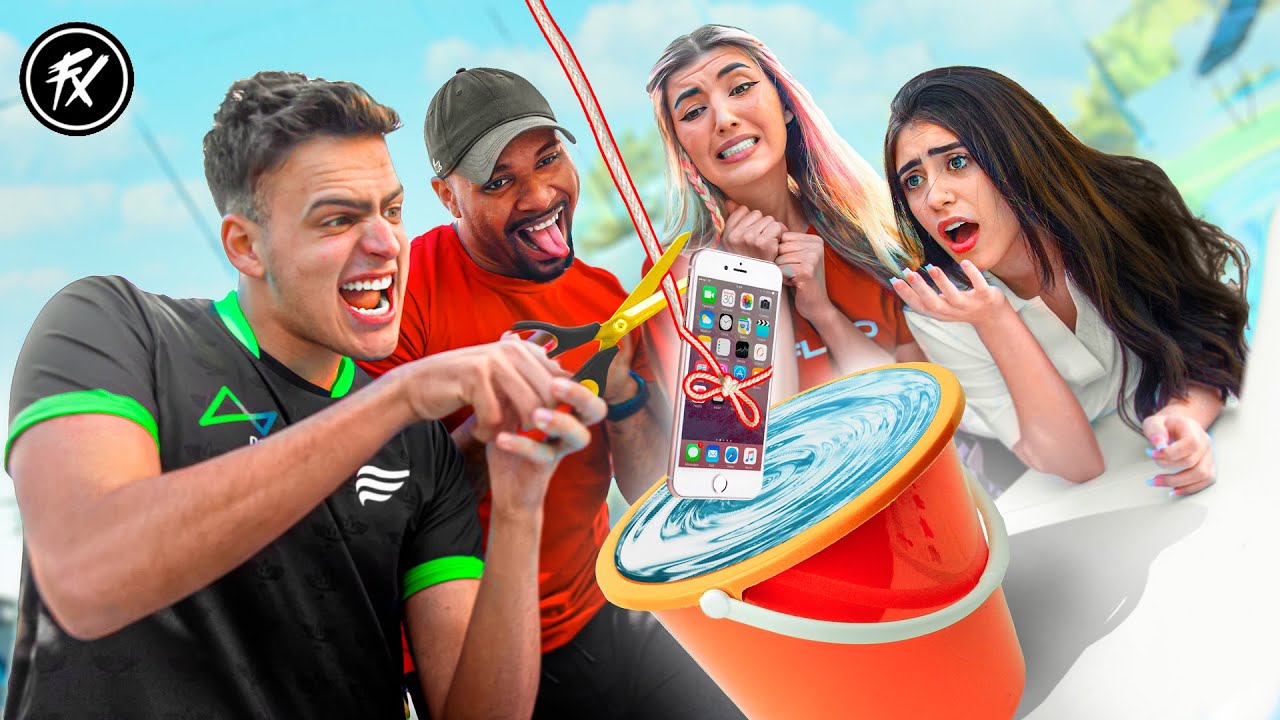 O IPHONE DA RAJAH QUEIMOU? *DESAFIO INSANO*