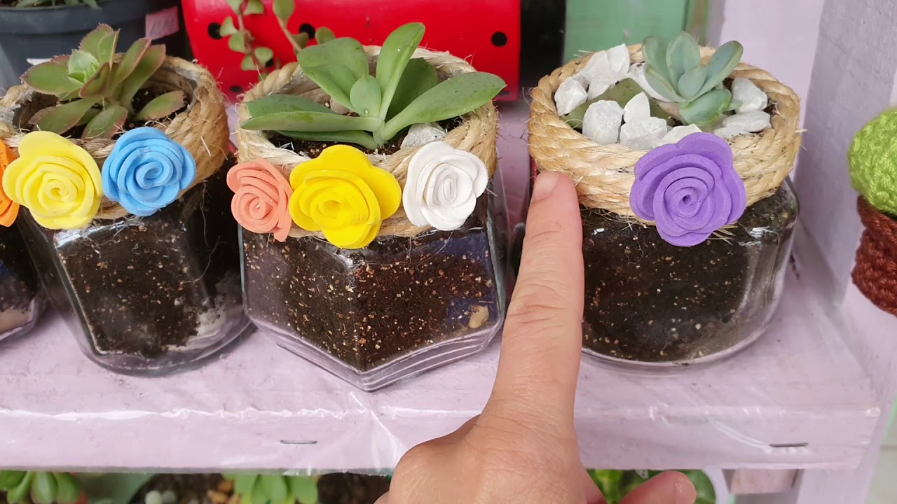 Como Furar Potes de Vidro para fazer Vasos para Suculentas