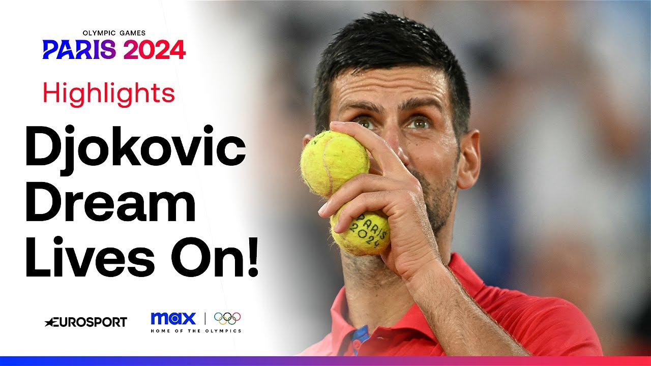 Novak Djokovic's Gold Medal dream lives on 🥇 | #Paris2024 Highlights