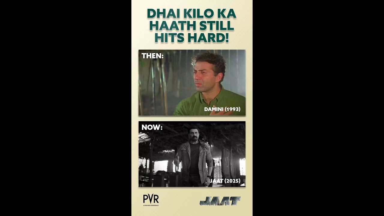 Sunny Deol&rsquo;s iconic dialogue is back | Jaat | PVR INOX